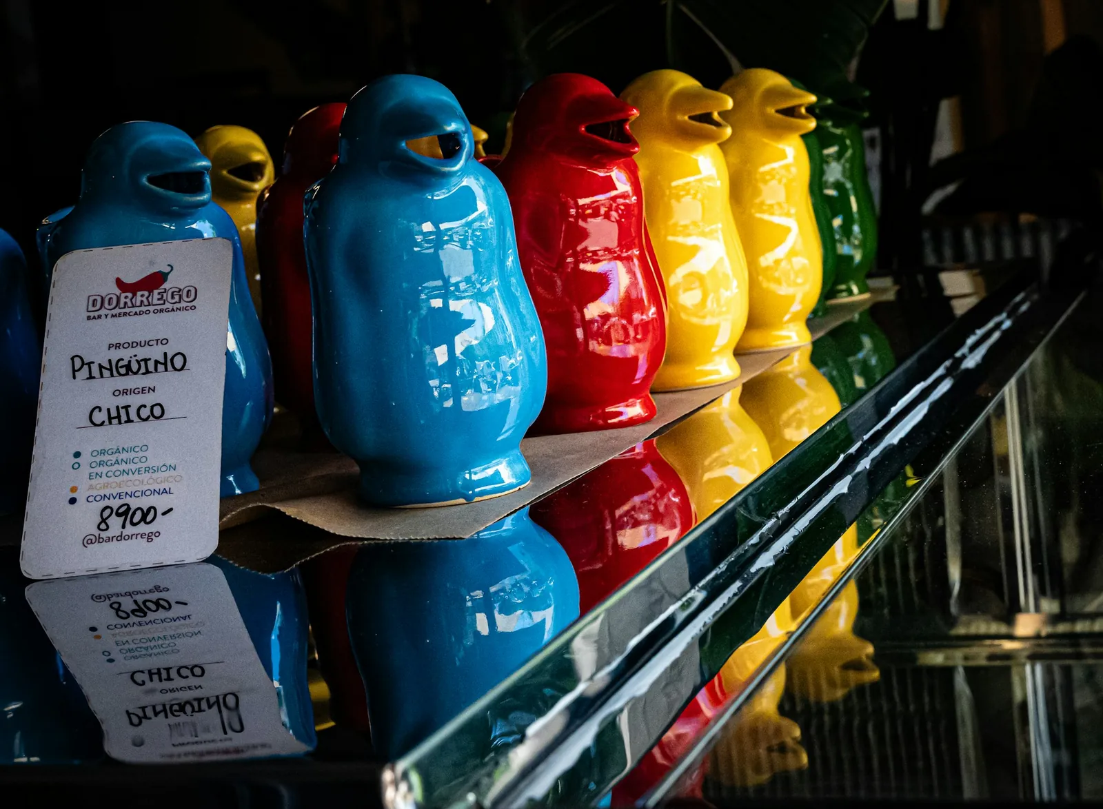 Glass barrel dispensers of chilled drinks