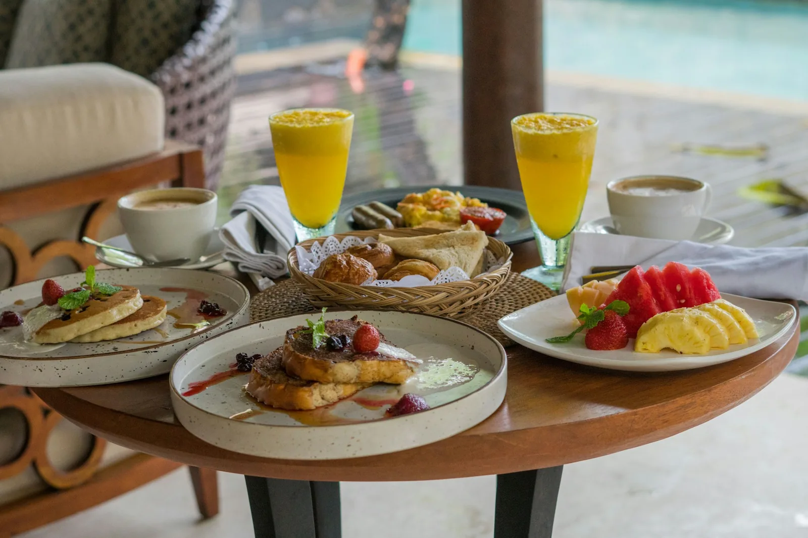 A breakfast table laid for a slow morning