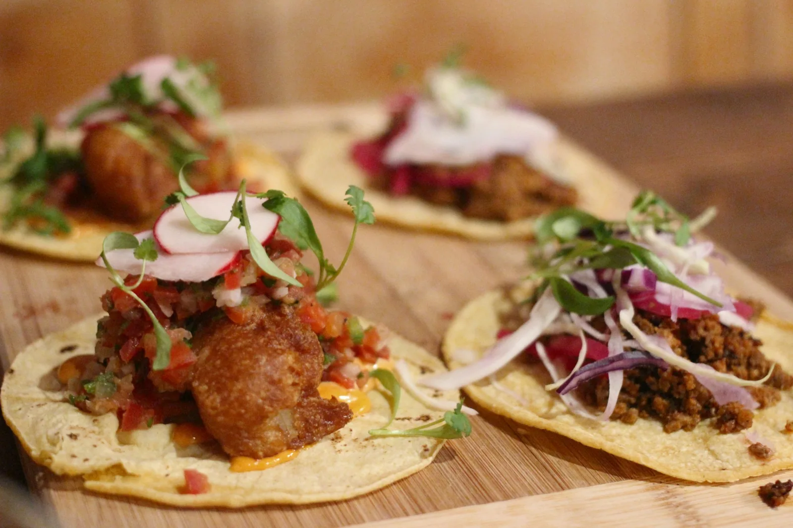 An overfilled taco, the most common cause of failure
