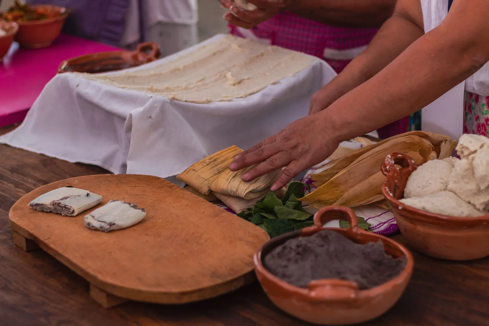 Fine-ground corn masa flour