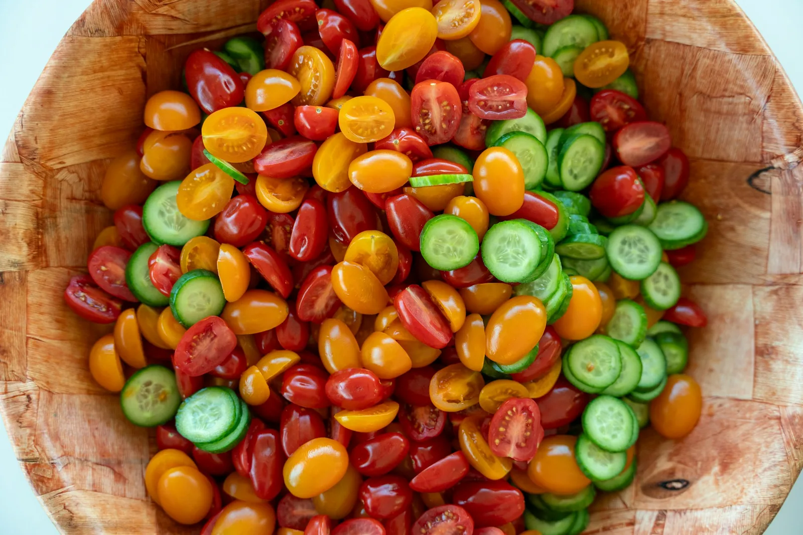 A fresh, chopped raw salsa