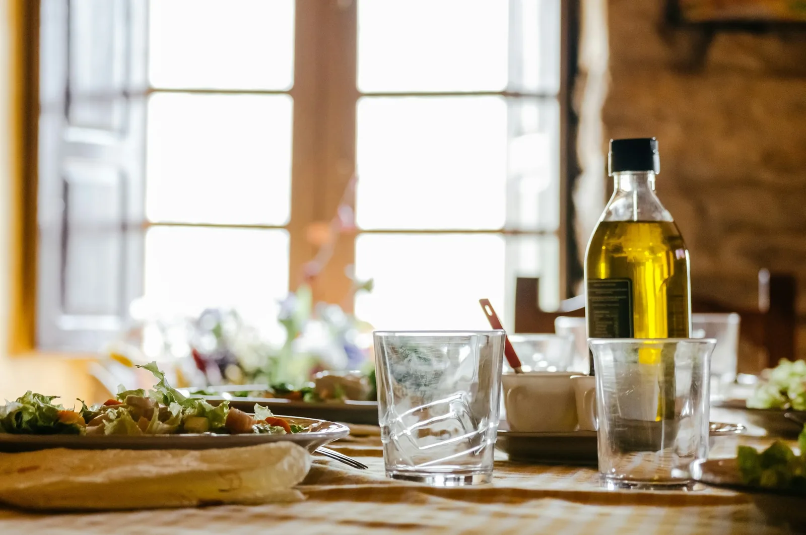 Clear liquid cooking oil
