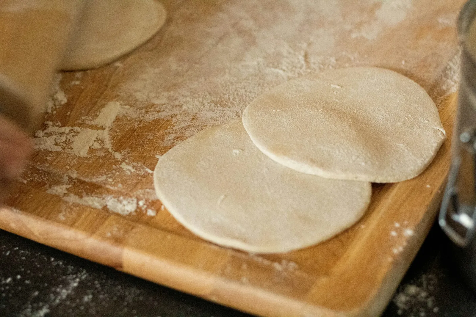 Soft flour tortillas