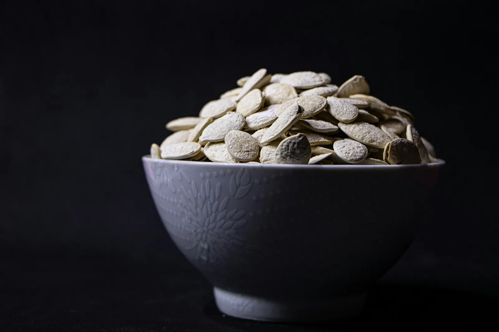 A green broth thickened with herbs and seeds