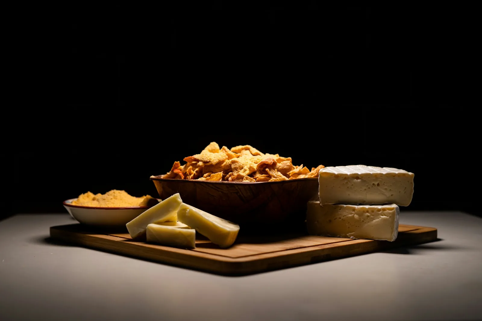 Shredded yellow cheese, a defining Tex-Mex ingredient