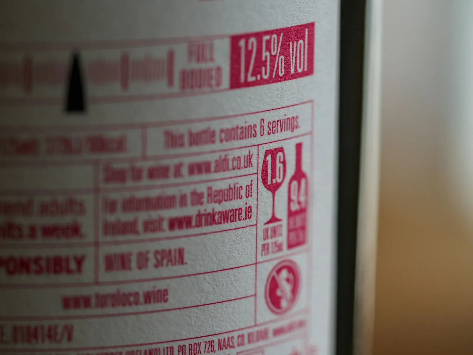 Reading an ingredients label