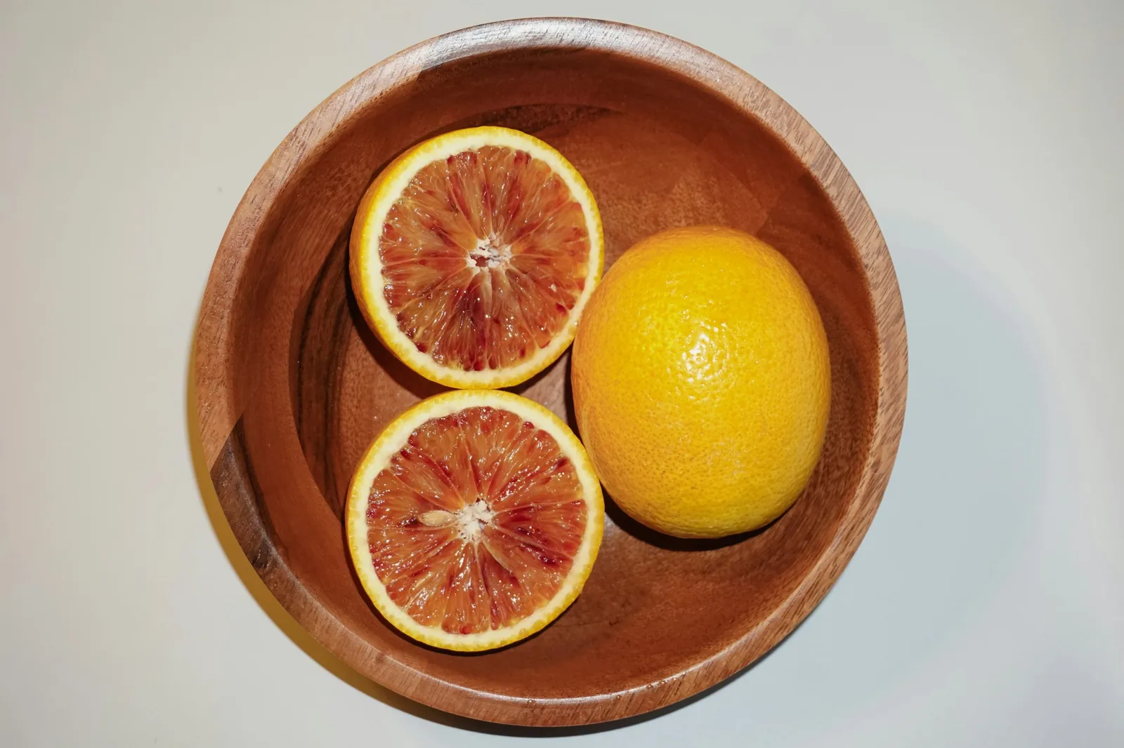Sour oranges, halved